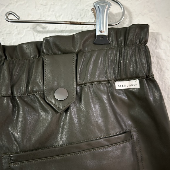 Dear John faux leather shorts  - Large - Picture 7 of 7